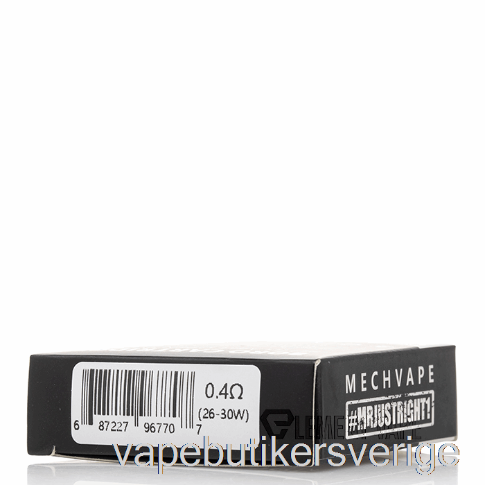 Vape Sverige Mech Vape Bm40 Ersättningsboro Patron 0,4ohm Bm40 Pods